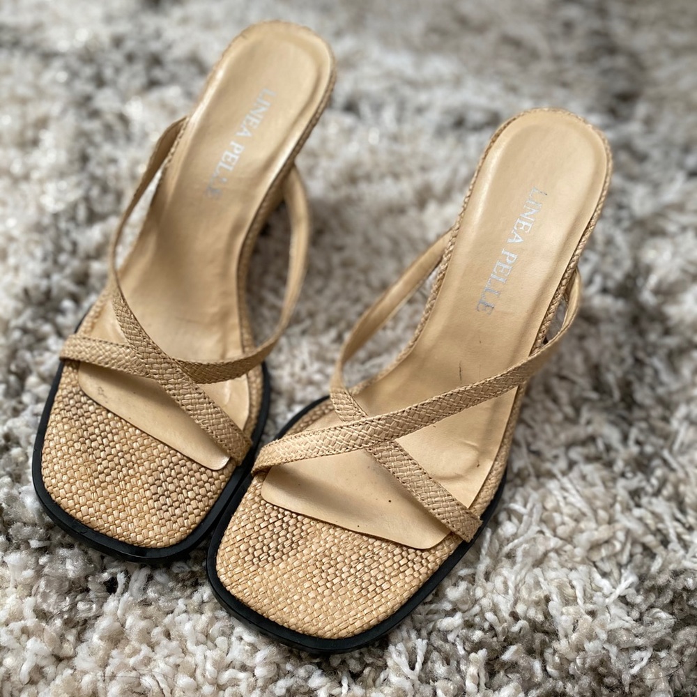 Linea Pelle - Vintage summer wedges